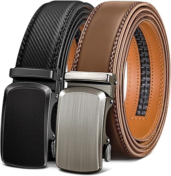 Ratchet Sliding Men Belts