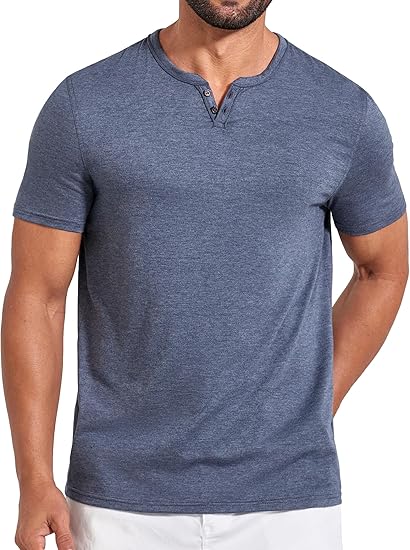 Men's Notch Neck T Shirts