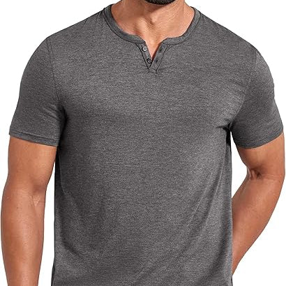 Men's Notch Neck T Shirts
