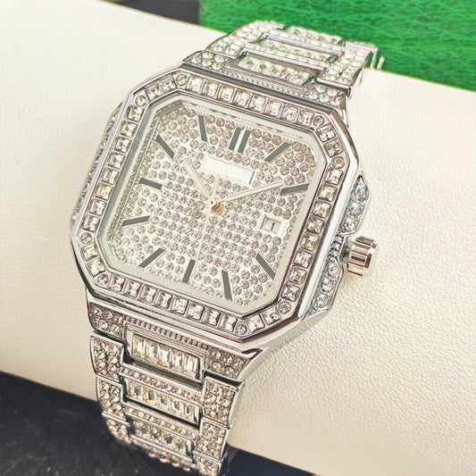 Premium Square Rhinestone Watch