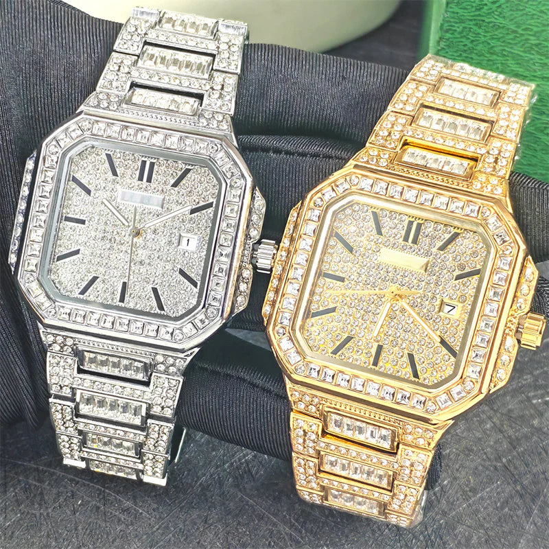 Premium Square Rhinestone Watch